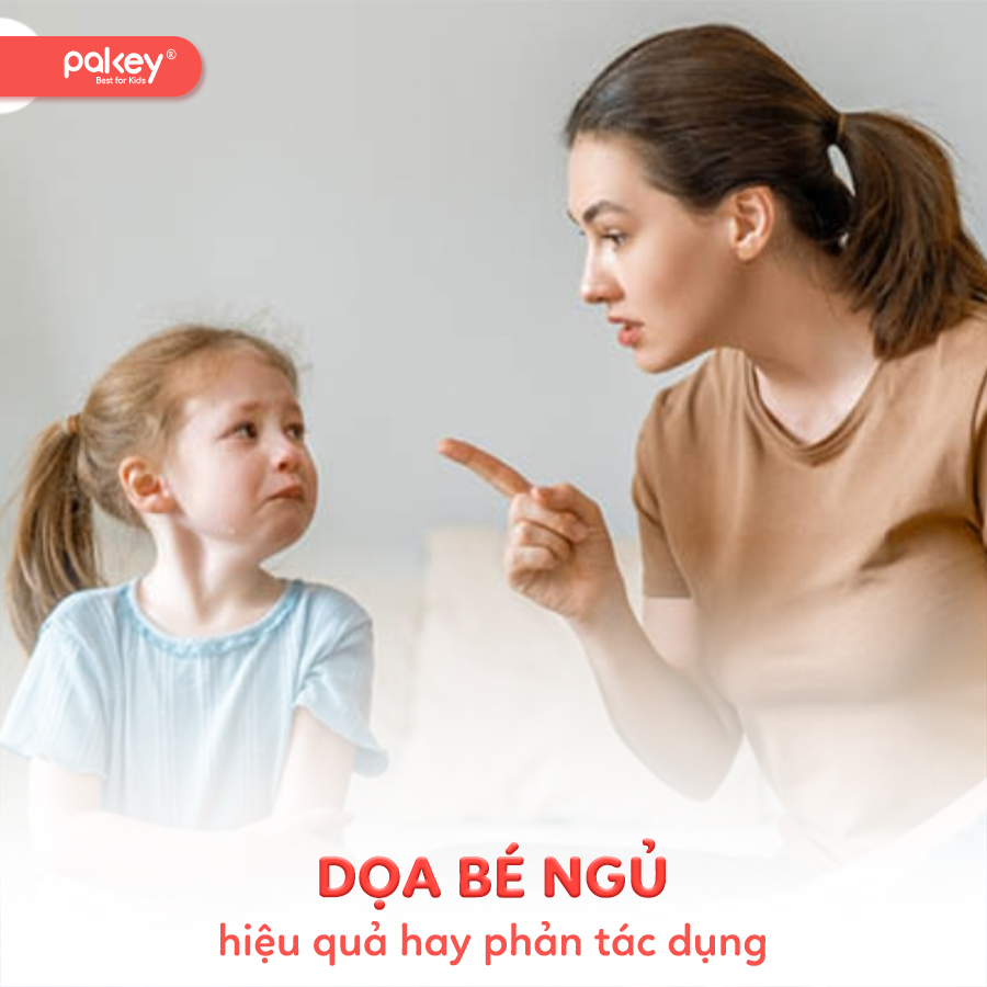 Dọa bé ngủ: Hiệu quả hay phản tác dụng?