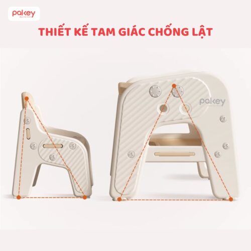 Ghế nhựa cho bé Pakey YY02