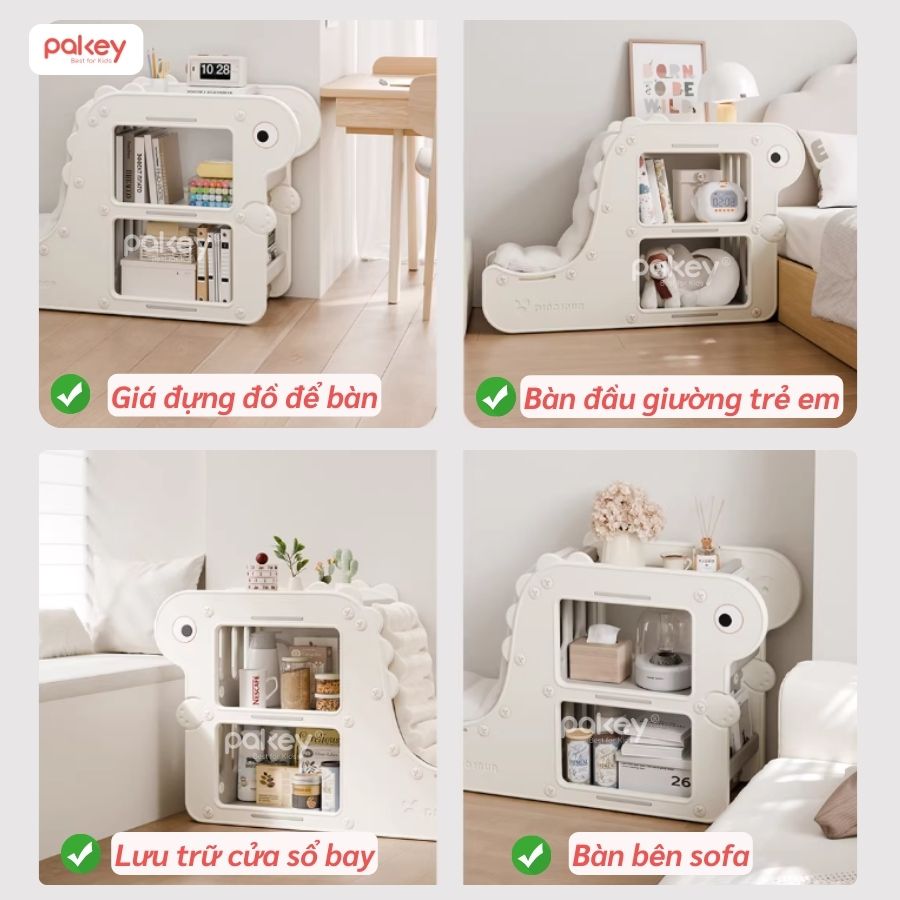 Kệ sách khủng long đa năng Pakey E014 35 Kệ sách khủng long đa năng Pakey E014