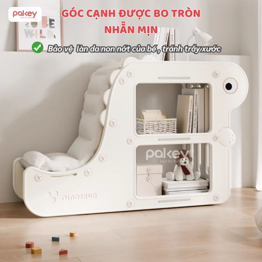 Kệ sách khủng long đa năng Pakey E014 37 Kệ sách khủng long đa năng Pakey E014