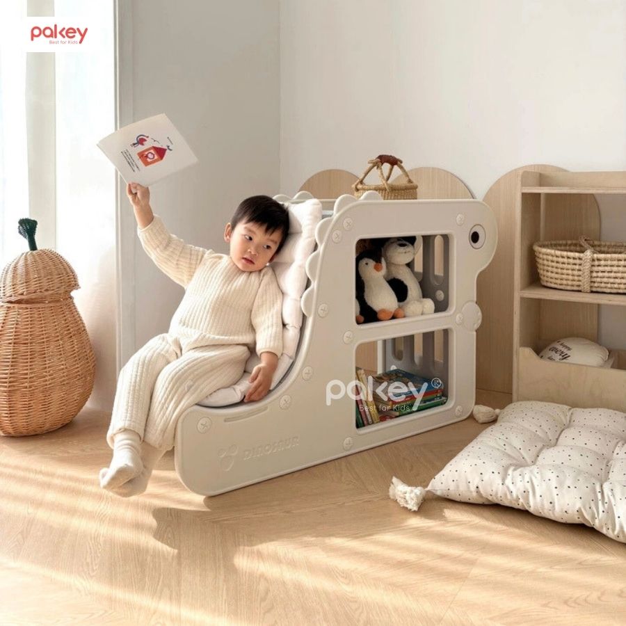 ke-sach-khung-long-pakey-E014 (2) Kệ sách khủng long đa năng Pakey E014