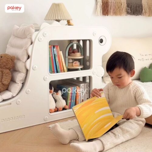 Kệ sách khủng long đa năng Pakey E014