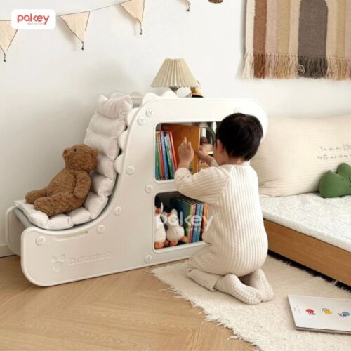 Kệ sách khủng long đa năng Pakey E014