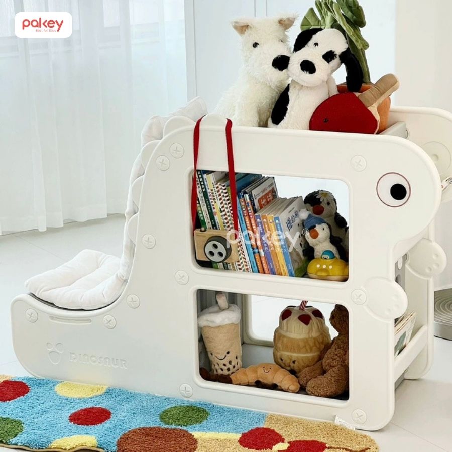 ke-sach-khung-long-pakey-E014 (6) Kệ sách khủng long đa năng Pakey E014