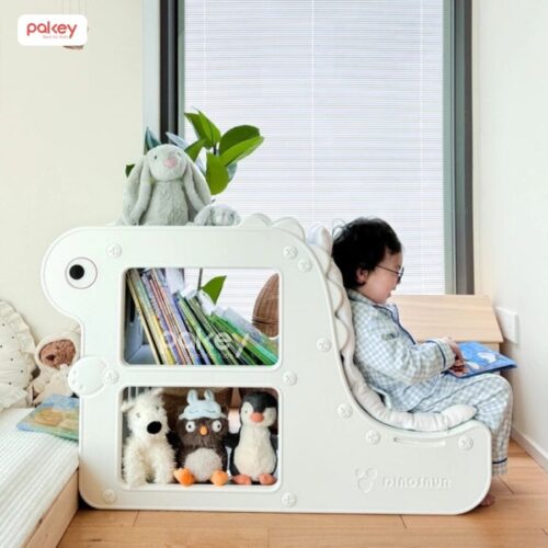 Kệ sách khủng long đa năng Pakey E014
