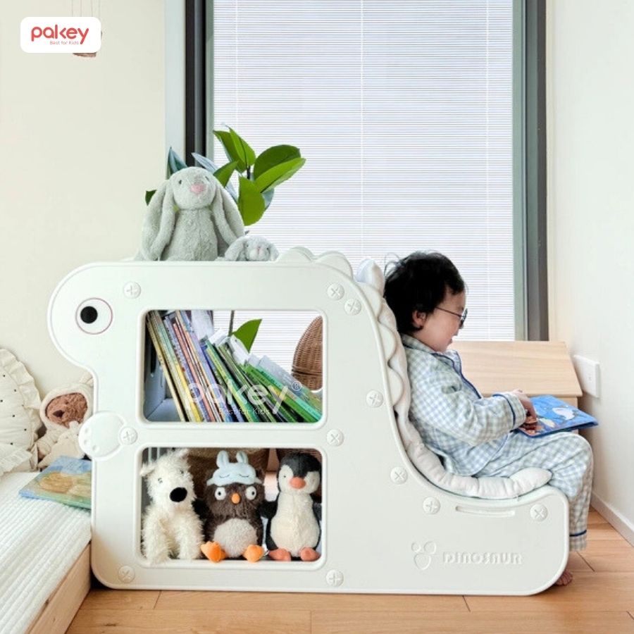 Kệ sách khủng long đa năng Pakey E014 30 Kệ sách khủng long đa năng Pakey E014