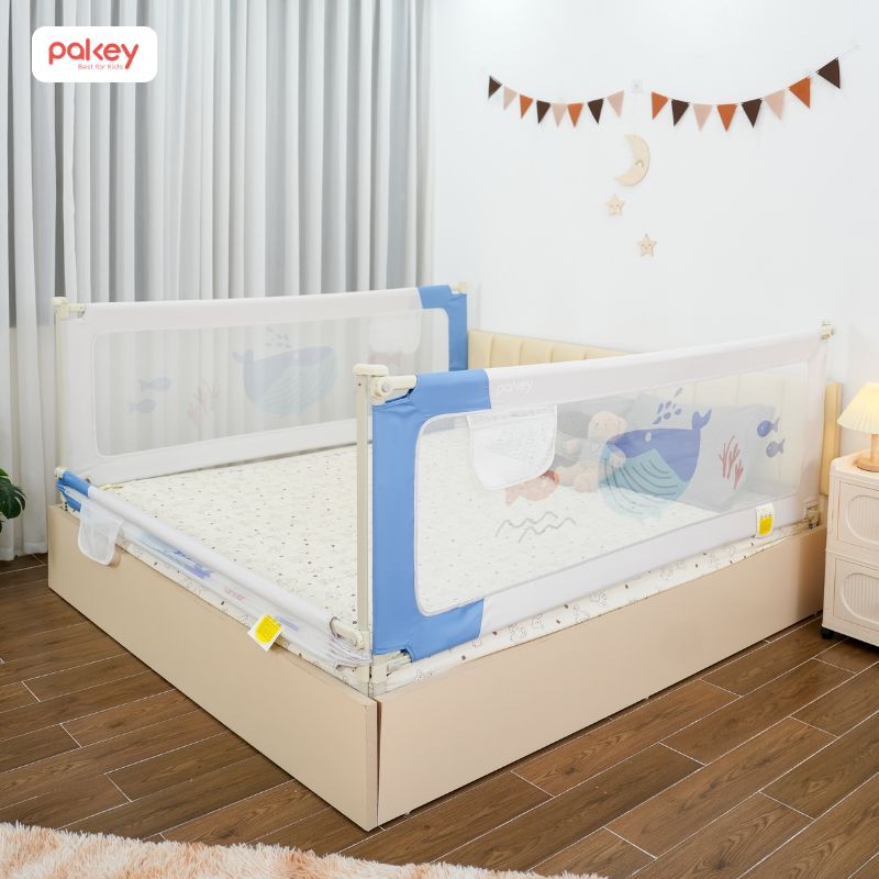 Thanh chắn giường - Phụ kiện che chắn bảo vệ an toàn cho bé