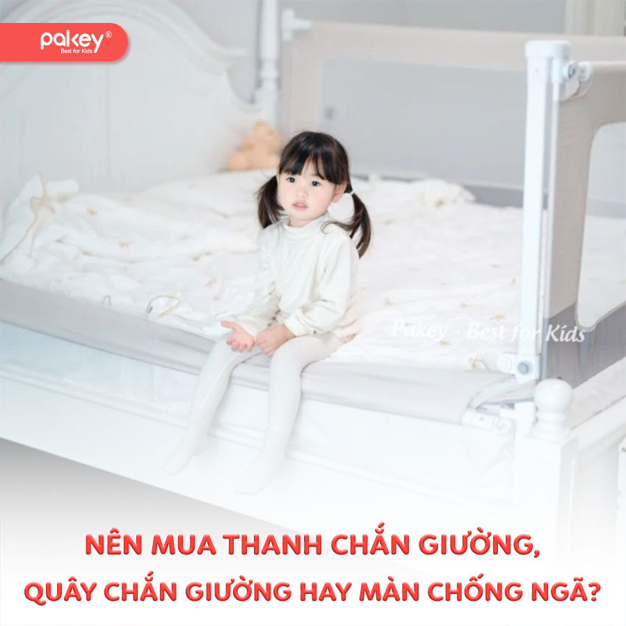 Nên mua thanh chắn giường, quây chắn giường hay màn chống ngã cho bé? 59 Nên mua thanh chắn giường, quây chắn giường hay màn chống ngã cho bé?
