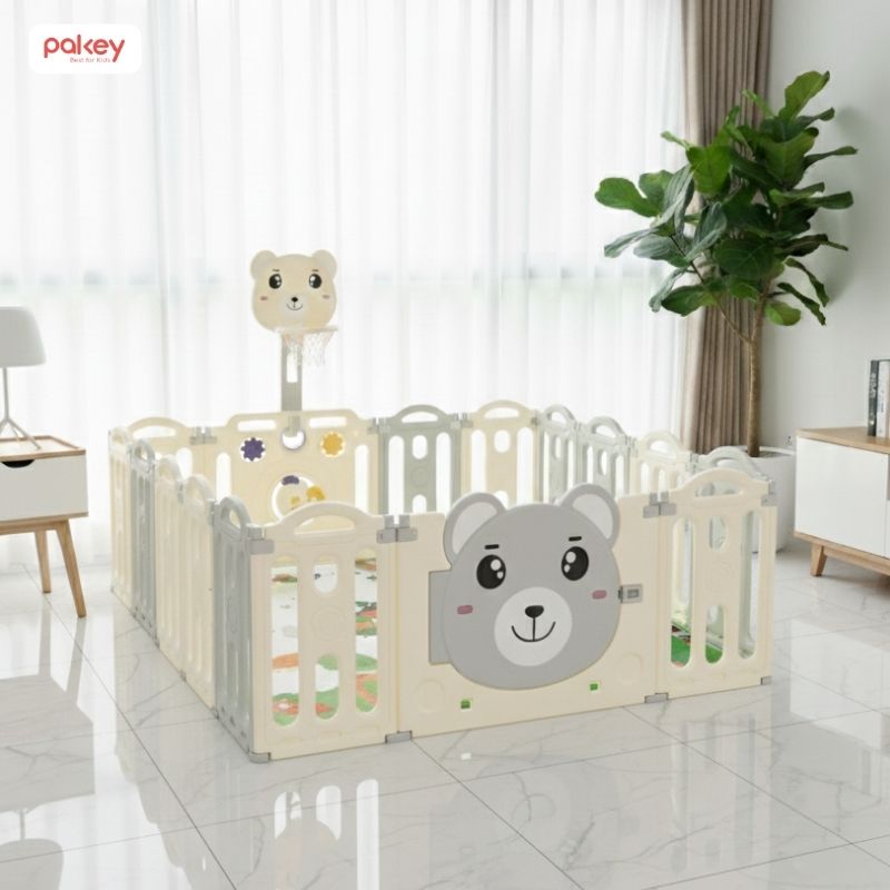 Pakey Choice và Pakey Premium: 2 lựa chọn - 1 tình yêu với trẻ thơ 7 Quây cũi nhựa Pakey Choice - Chính hãng Pakey, giá tốt hơn hẳn