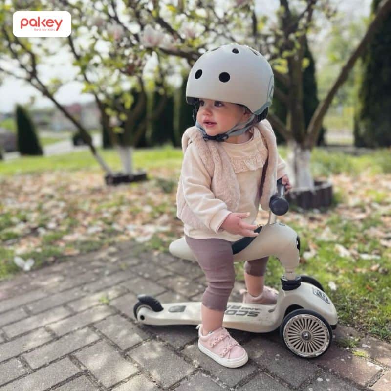 Xe scooter là món quà Tết lý tưởng cho bé từ 3 tuổi trở lên