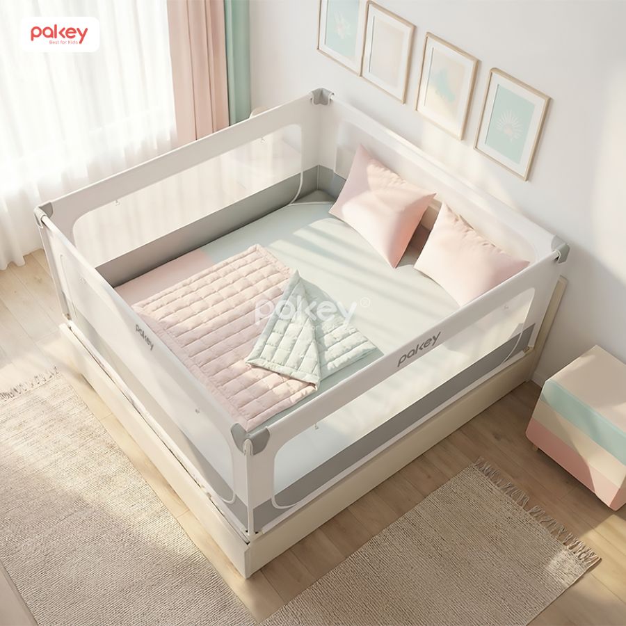 Quây chắn giường Pakey Lock360 12 Quây chắn giường Pakey Lock360