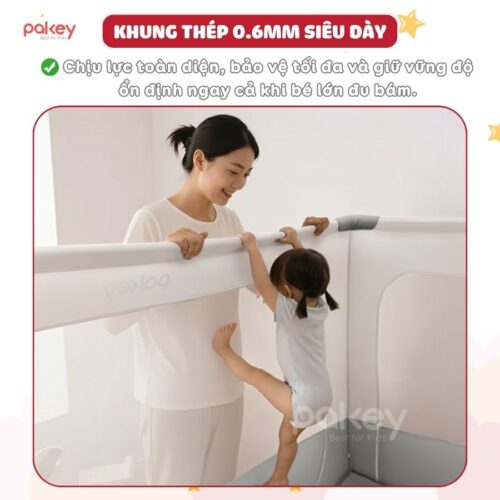 Quây chắn giường Pakey Lock360