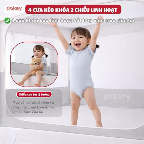 Quây chắn giường Pakey Lock360