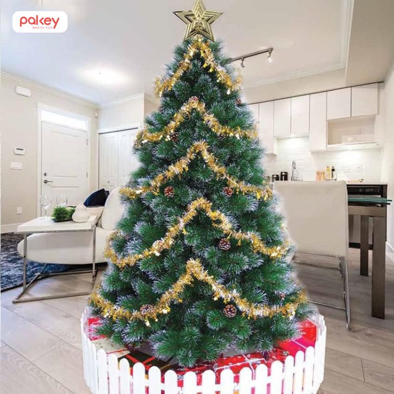 Dây kim tuyến luôn là lựa chọn quen thuộc nhưng chưa bao giờ lỗi thời