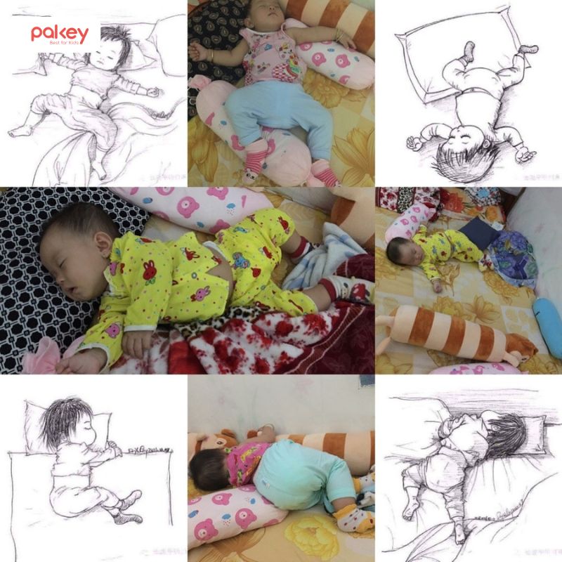 Đâu là tư thế ngủ của trẻ thông minh?