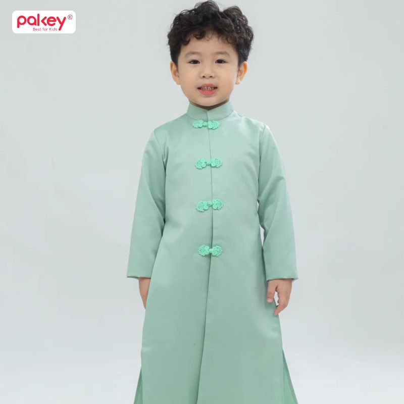 99+ Mẫu áo Dài trẻ em cho bé gái, bé trai đẹp nhất 2026 72 Áo Dài cho bé trai