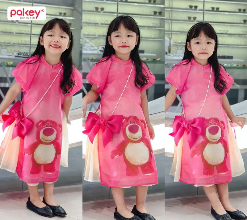 99+ Mẫu áo Dài trẻ em cho bé gái, bé trai đẹp nhất 2026 52 Áo dài trẻ em cách tân