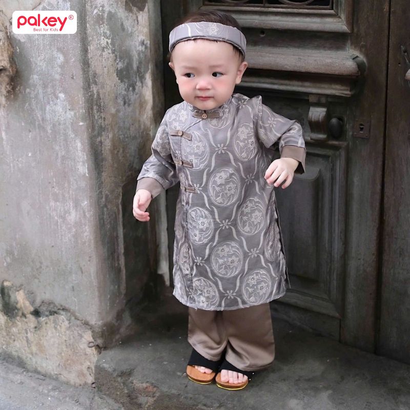 99+ Mẫu áo Dài trẻ em cho bé gái, bé trai đẹp nhất 2026 70 Áo Dài cho bé trai