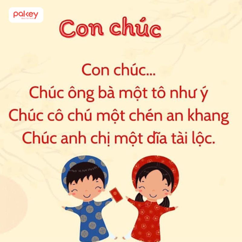 Ưu tiên các câu chúc - bài thơ cúc Tế ngắn gọn, dễ thuộc cho bé