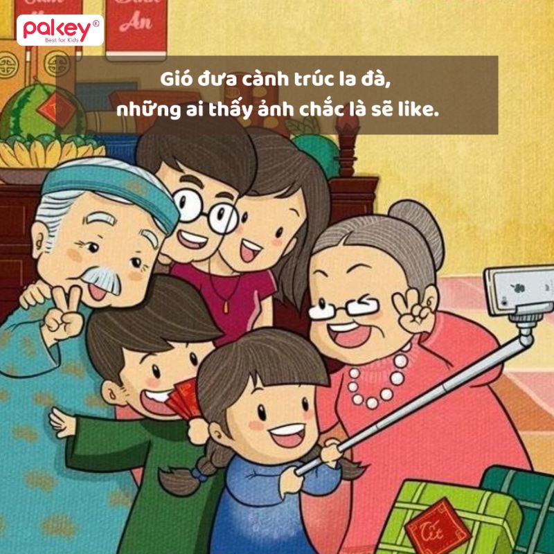 1001+ caption Tết cho bé độc đáo khi đăng ảnh năm 2026 9 Caption đăng ảnh bé và gia đình