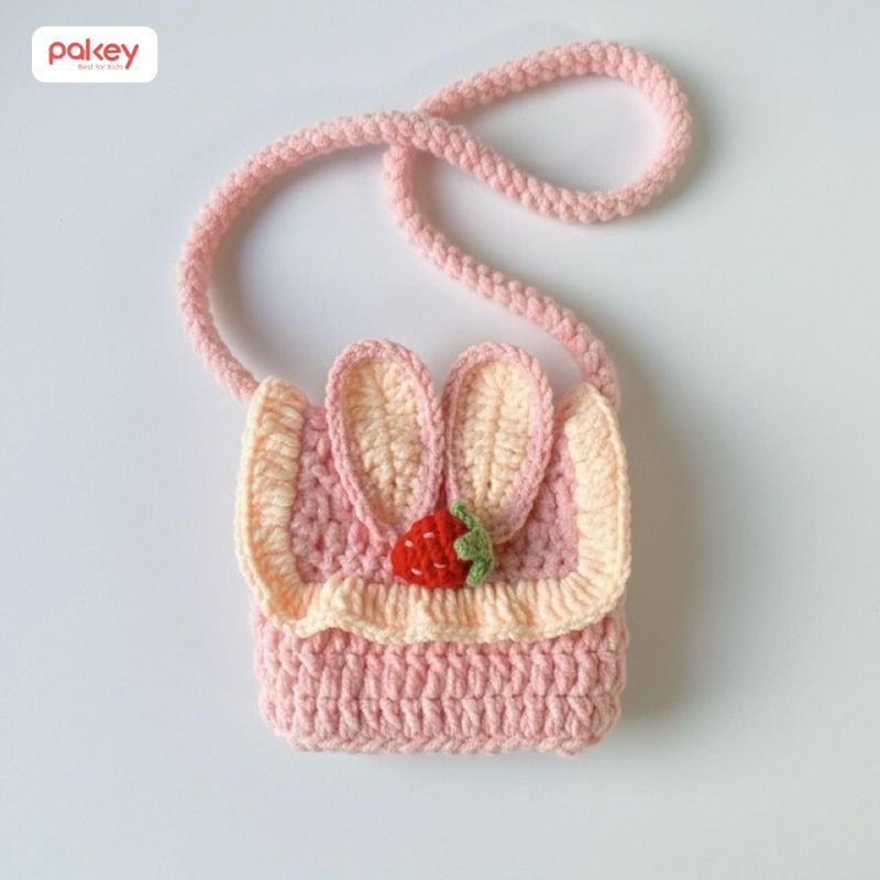 Túi đựng lì xì cho bé bằng len handmade đẹp