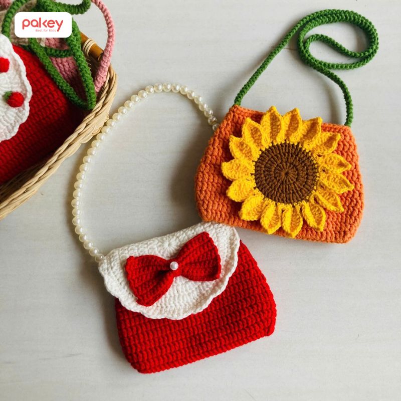 Hướng dẫn cách móc túi lì xì cho bé bằng len cực đơn giản