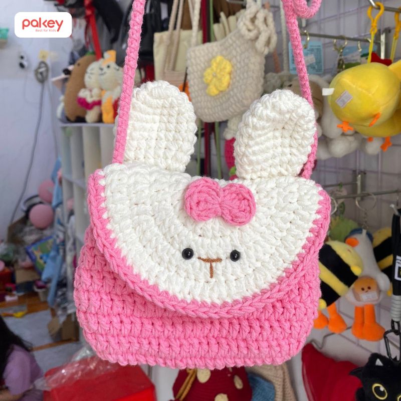 Túi đựng lì xì cho bé bằng len handmade đẹp