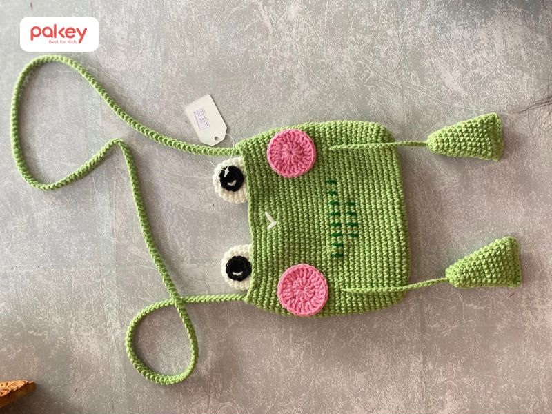 Túi đựng lì xì cho bé bằng len handmade đẹp