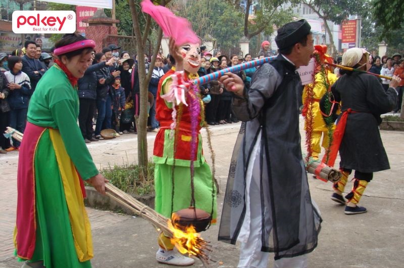 Top 50+ trò chơi dân gian Việt Nam đặc sắc nhất 67 trò chơi dân gian: thổi cơm thi