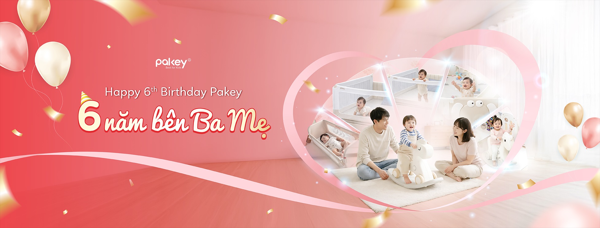 Sinh nhật Pakey 6 tuổi