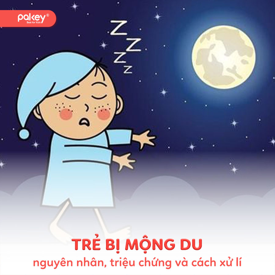 Trẻ bị mộng du: Nguyên nhân, triệu chứng và cách xử lí