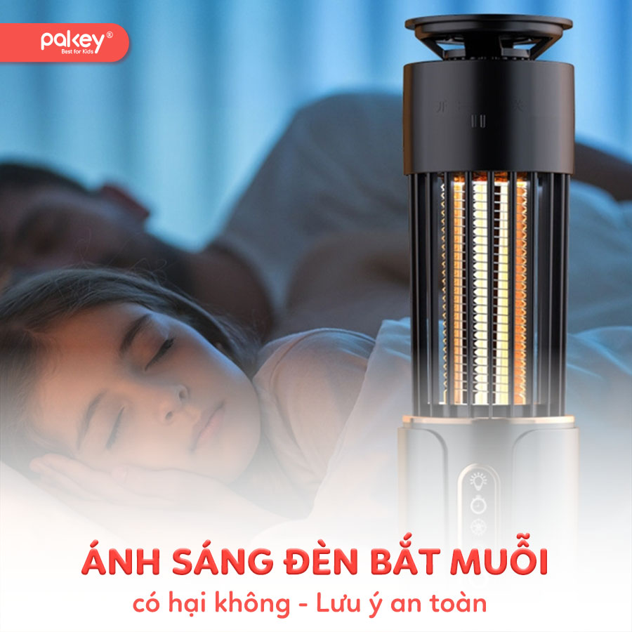 Ánh sáng đèn bắt muỗi có hại không? 5 lưu ý an toàn