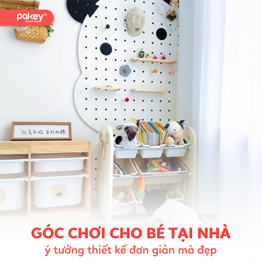 10+ ý tưởng thiết kế góc chơi cho bé tại nhà đơn giản nhất