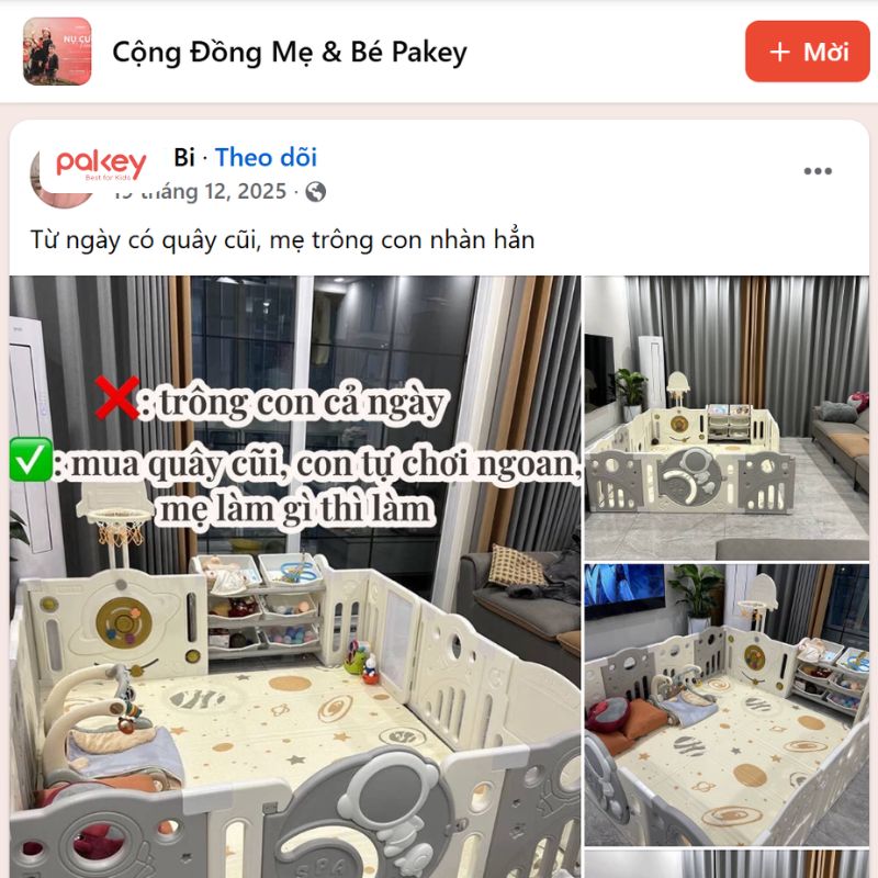 Ngày nay, nhiều gia đình lựa chọn quây cũi cho bé như một giải pháp trông con “2 trong 1”: vừa an toàn, vừa tiện lợi