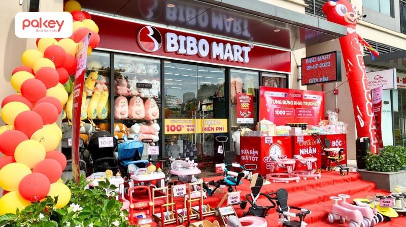 Bibo mart là chuỗi siêu thị mẹ bé sở hữu hơn 30 cơ sở tại Hà Nội