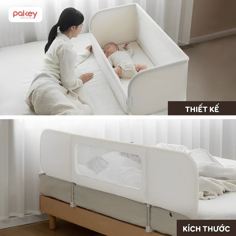 Ngoài thương hiệu, chọn thanh chắn giường cần tùy thuộc vào nhu cầu, mẫu mã, thiết kế