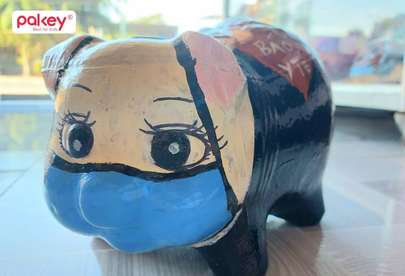 Mẫu trang trí heo đất đẹp và độc đáo