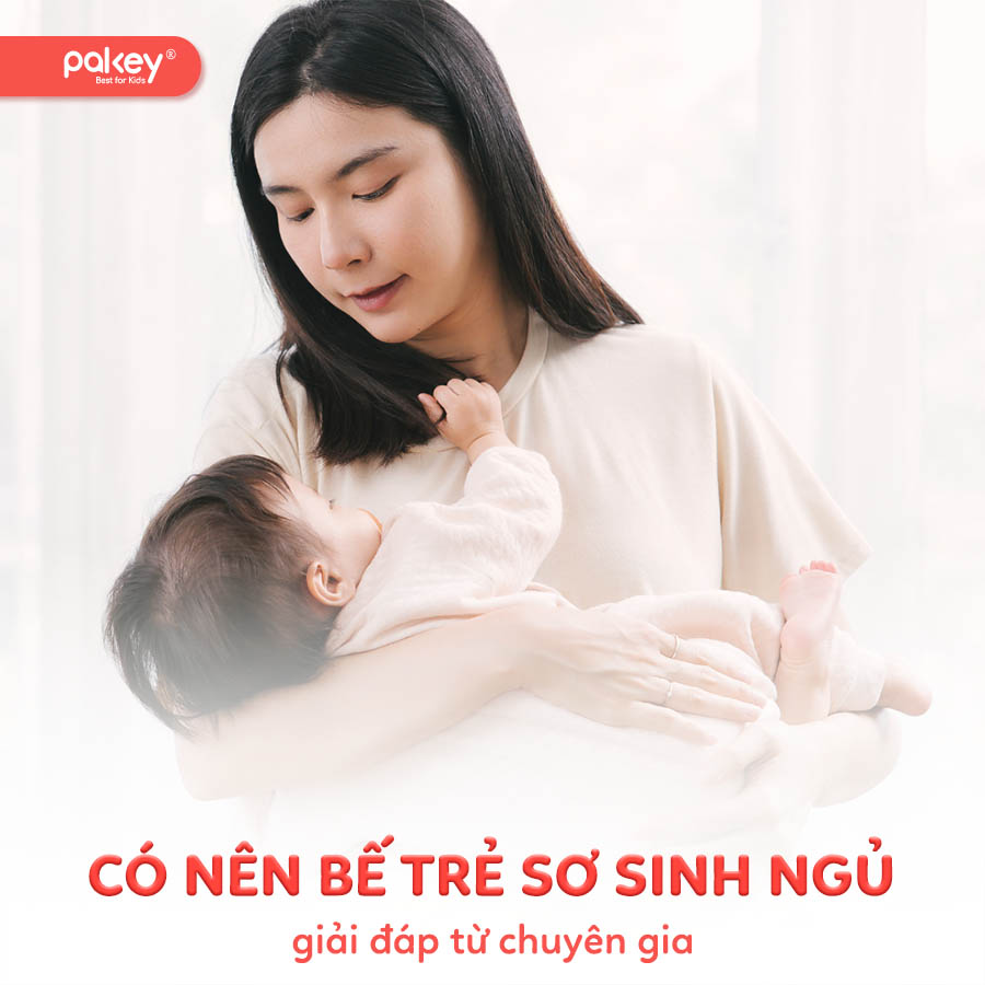 [Gải đáp từ chuyên gia] Có nên bế trẻ sơ sinh ngủ không?