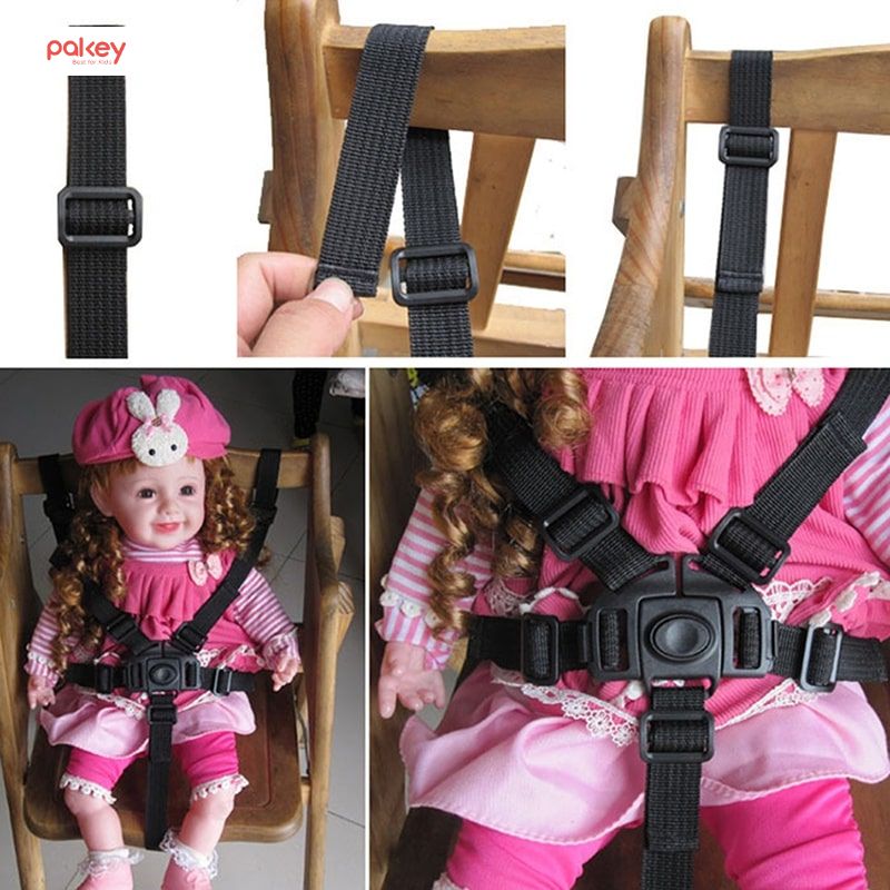 Đai an toàn 5 điểm là loại dây đai được thiết kế để giữ cố định cơ thể bé tại 5 vị trí quan trọng