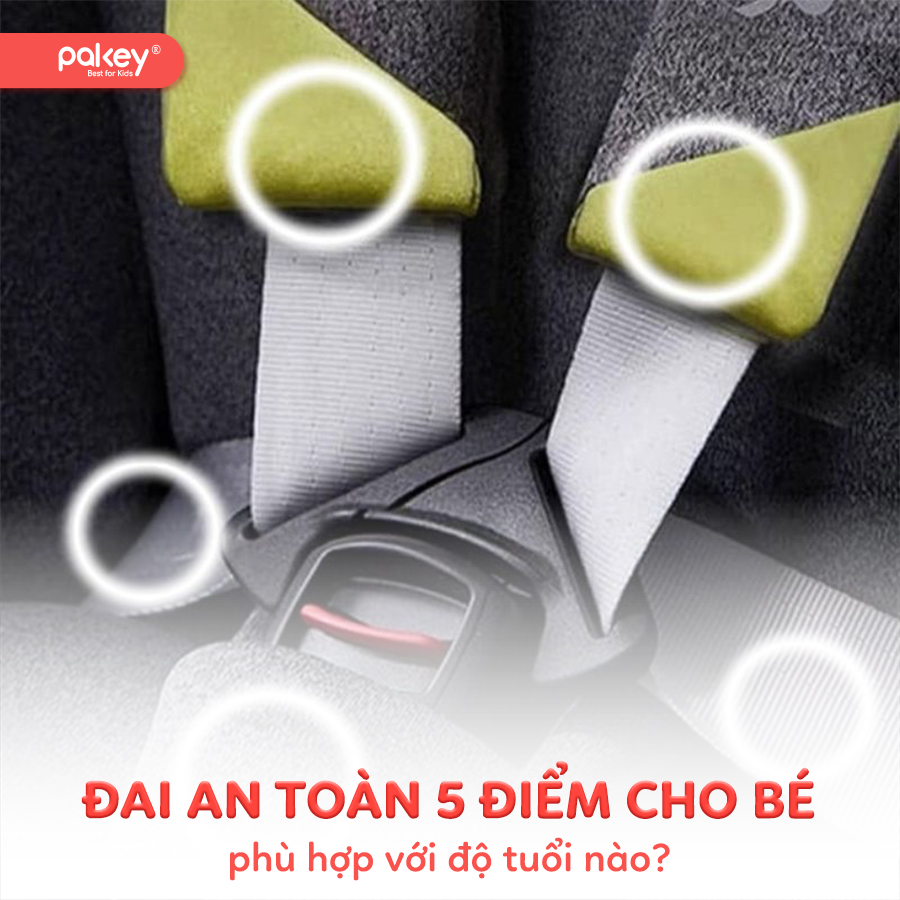 Đai an toàn 5 điểm cho bé là gì? Phù hợp với độ tuổi nào? 14 Đai an toàn 5 điểm cho bé là gì? Phù hợp với độ tuổi nào?