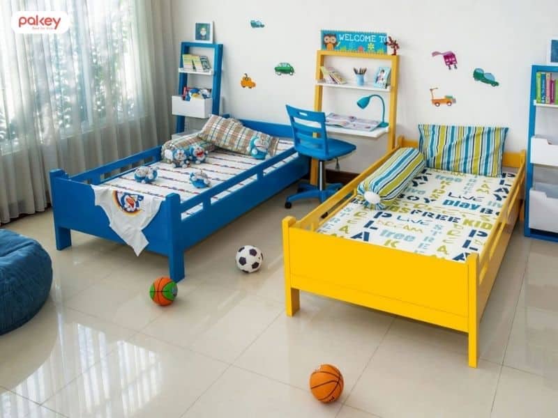 Hướng dẫn chọn giường ngủ cho bé đẹp, an toàn đáng mua 2026