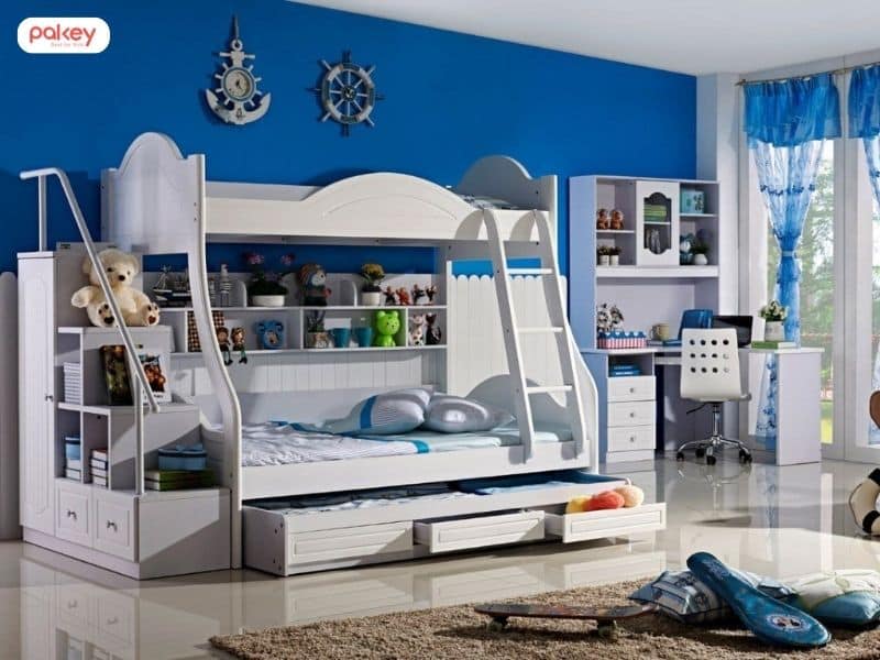 Hướng dẫn chọn giường ngủ cho bé đẹp, an toàn đáng mua 2026