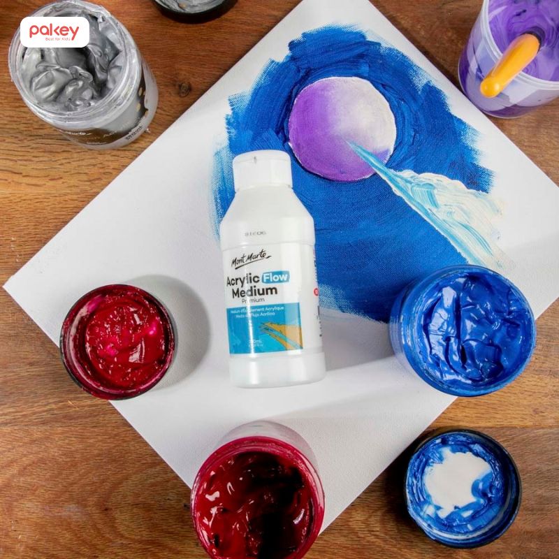 Màu Acrylic là gì? Đặc điểm, phân loại và ứng dụng 5 Màu Acrylic là một loại màu được tạo thành từ hạt sắc tố (pigment) hòa trộn trong dung dịch polymer acrylic (nhựa acrylic)