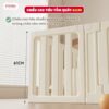 [New] Quây cũi nhựa Pakey Babyhome NC02