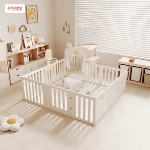 Quây cũi nhựa Pakey Babyhome NC02 + ngôi nhà 34 Quây cũi nhựa Pakey Babyhome NC02 + ngôi nhà