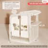 Quây cũi nhựa Pakey Babyhome NC02 + ngôi nhà