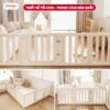 Quây cũi nhựa Pakey Babyhome NC02 + ngôi nhà