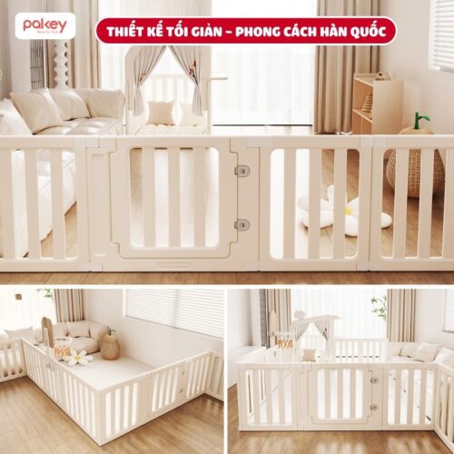 Quây cũi nhựa Pakey Babyhome NC02 + ngôi nhà 20 Quây cũi nhựa Pakey Babyhome NC02 + ngôi nhà