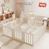 Quây cũi nhựa Pakey Babyhome NC02 + ngôi nhà