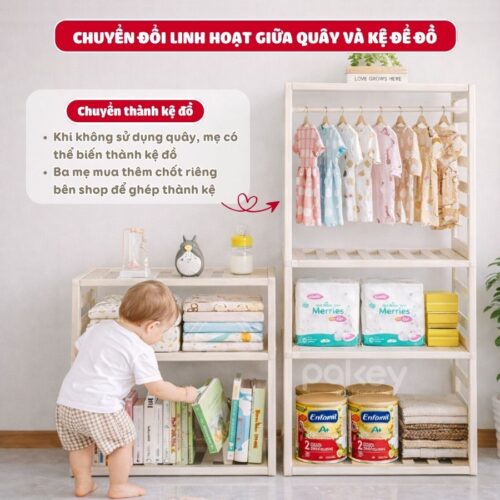 Quây cũi nhựa Pakey Babyhome NC02 + ngôi nhà 27 Quây cũi nhựa Pakey Babyhome NC02 + ngôi nhà
